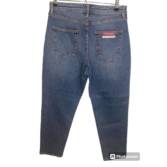 Vigoss  Friday High Rise Tapered Boyfriend Jean size 28 - Picture 2 of 8